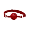 Knebel z kulką ABS Alive czerwony 4 5 cm regulowany