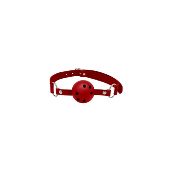Knebel z kulką ABS Alive czerwony 4 5 cm regulowany