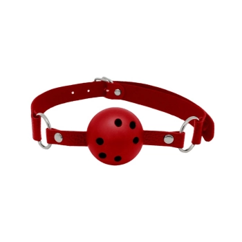 Knebel z kulką ABS Alive czerwony 4 5 cm regulowany