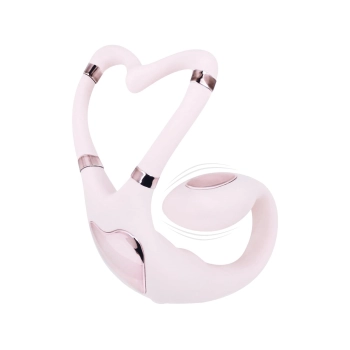 Wibrator Adrien Lastic Venus APP bladoróżowy USB 11 cm