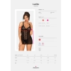 Bielizna-Lucita koszulka i stringi czarna  S/M