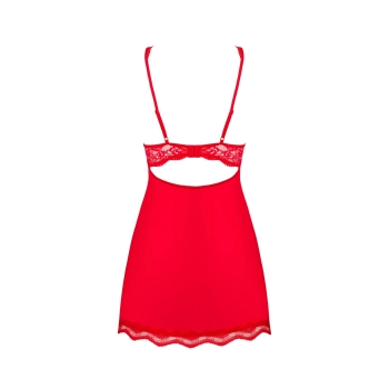 Bielizna-Luvae babydoll i stringi czerwona L/XL