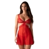 Komplet bielizny Obsessive Cupide Desir czerwony S/M