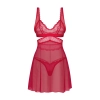 Komplet bielizny Obsessive Cupide Desir czerwony S/M