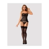 Bielizna-Serena Love gorset i stringi   XS/S