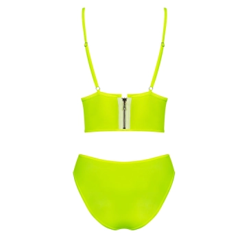 Neonia top i figi żółty  S/M