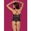 Bielizna-838-TED-1 body otwarte czarne  S/M