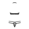 Bielizna-838-SET-1 komplet 2-częściowy czarny L/XL