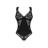 Body otwarte Obsessive Donna Dream czarne XL 2XL