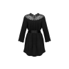 Peniuar Obsessive Bellastia czarny M/L