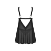 Babydoll Elianes Obsessive czarna z sercem M/L