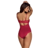 Bielizna-Rosalyne body czerwone  S/M