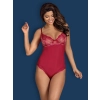 Bielizna-Rosalyne body czerwone  S/M
