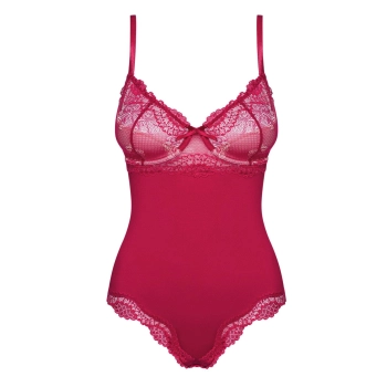 Bielizna-Rosalyne body czerwone  S/M