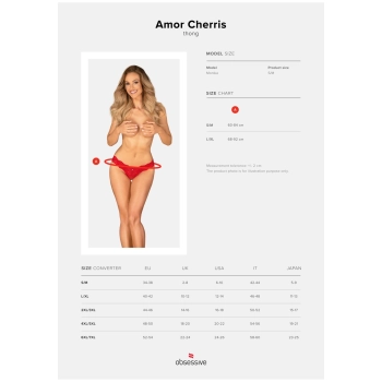 Amor Cherris stringi  S/M