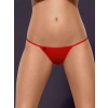 Stringi otwarte Obsessive Luiza czerwone L/XL