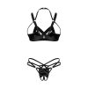 Komplet bielizny erotycznej otwarty Keira Lise Obsessive L/XL