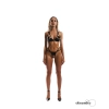 Komplet bielizny erotycznej otwarty Keira Lise Obsessive L/XL
