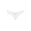 Otwarte stringi koronkowe Arrowel White Obsessive 2XL/3XL