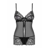Bielizna-Contica babydoll + string L/XL