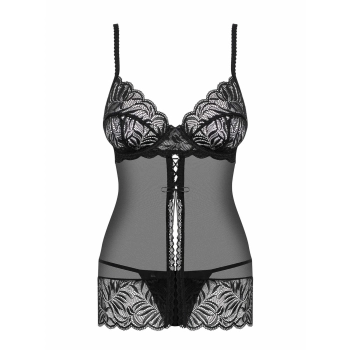 Bielizna-Contica babydoll + string L/XL