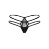 Figi otwarte Arrowel Black Obsessive S/M