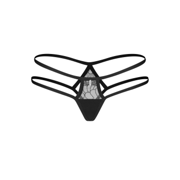 Figi otwarte Arrowel Black Obsessive S/M