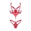 Body otwarte Matildea czerwone Obsessive L/XL
