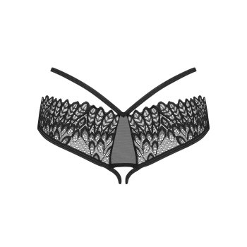 Figi otwarte Donarella Obsessive czarne XS/S