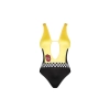 Body erotyczne Obsessive Rallien sportowe wielokolorowe XL/2XL