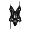 Bielizna- Stormea gorset i stringi  S/M czarny