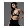 Tiulowy komplet bielizny haftowany Obsessive Vila Blanes M/L