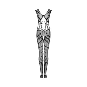 Bodystocking Obsessive G328 S/M/L z otwartym krokiem