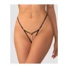 Stringi otwarte Isseme Obsessive z koralikami motylek 2XL/3XL