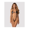 Body Obsessive Anyya czarne ze złotymi łańcuchami S/M/L