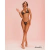 Komplet bielizny erotycznej Wet Me Obsessive transparentny czarny L/XL