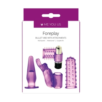 Zestaw-  Me You Us 4 Play Couples Kit Purple