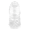 Masturbator dwustronny Me You Us Glacier przezroczysty TPE 14,5 cm