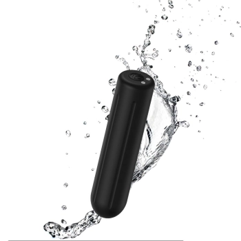 Wibrator mini silikonowy Rock czarny USB 9 trybów