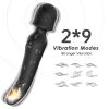 Wibrator silikonowy Mission B Series Joy czarny USB 9 trybów