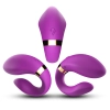 Stymulator łechtaczki silikonowy B Series Joy fioletowy USB