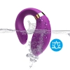 Stymulator łechtaczki silikonowy B Series Joy fioletowy USB
