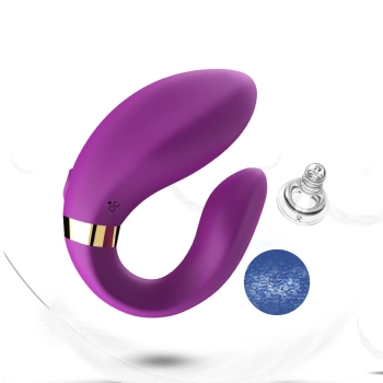 Stymulator łechtaczki silikonowy B Series Joy fioletowy USB