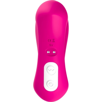 Stymulator silikonowy B Series Joy różowy USB 22 cm