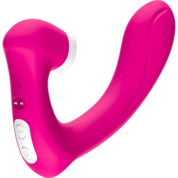 Stymulator silikonowy B Series Joy różowy USB 22 cm