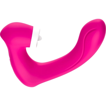 Stymulator silikonowy B Series Joy różowy USB 22 cm