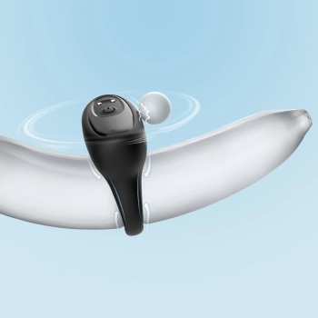 Pierścień wibrujący silikonowy B Series Joy czarny USB 9 funkcji