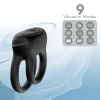 Pierścień wibrujący Dualo 9 funkcji czarny USB