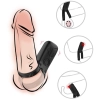 Pierścień wibrujący Mechao Black 9 funkcji USB