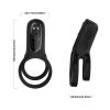 Pierścień wibrujący Mechao Black 9 funkcji USB